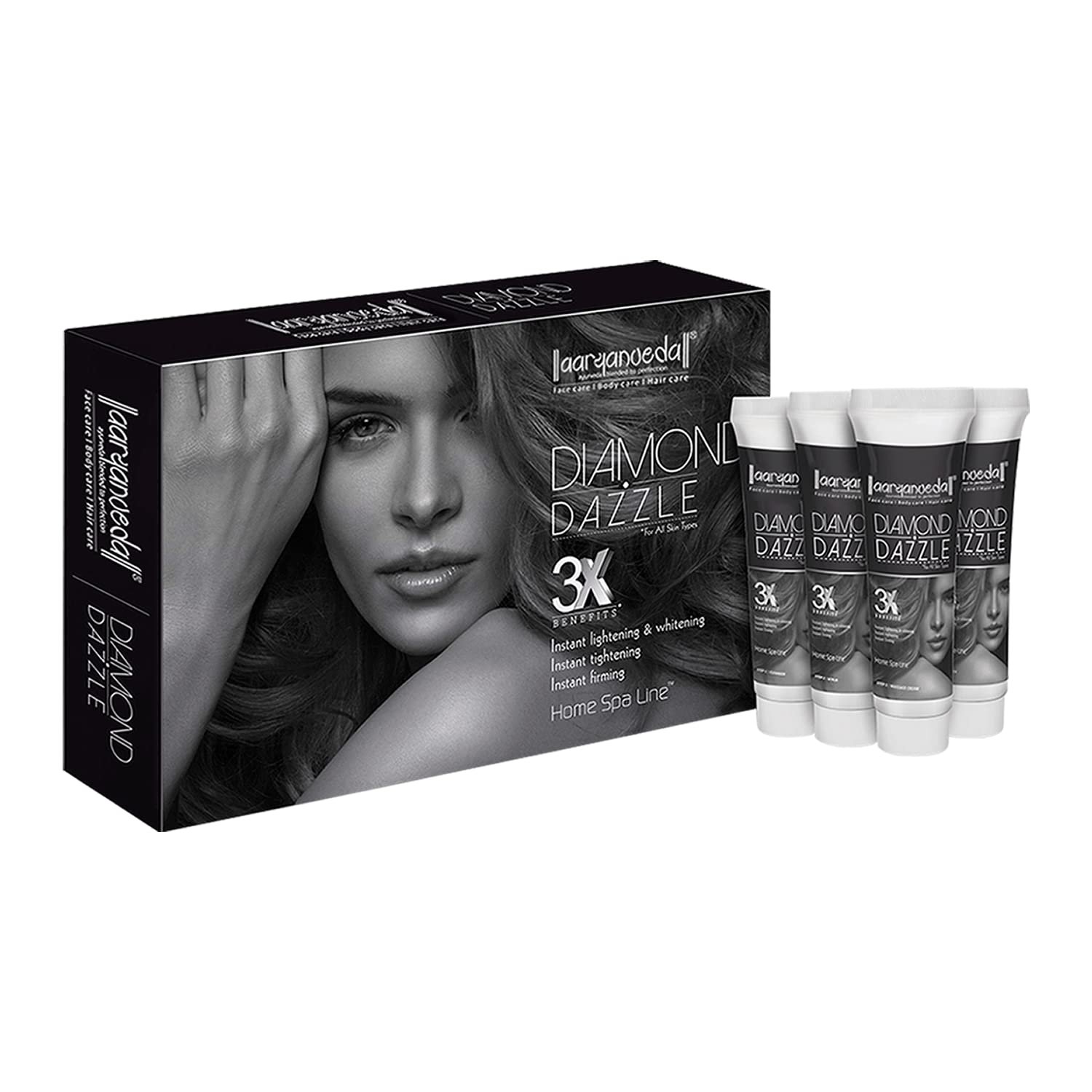 AaryanVeda Diamond Dazzle Home Spa Facial Kit