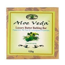Aloe Veda Luxury Butter Bar - Peppermint & Lemon Grass