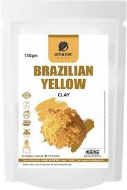 AmazerCare Brazilian Yellow Clay Powder