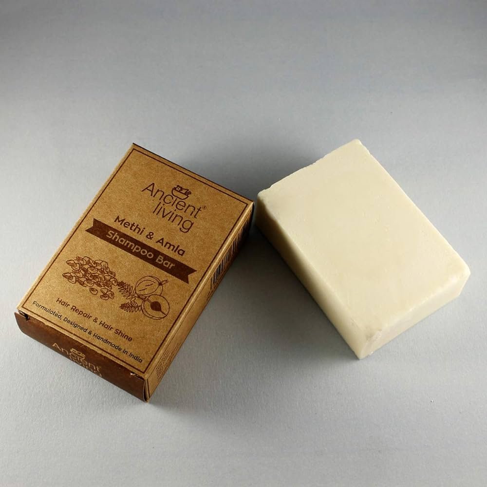 Ancient Living Methi And Amla Shampoo Bar