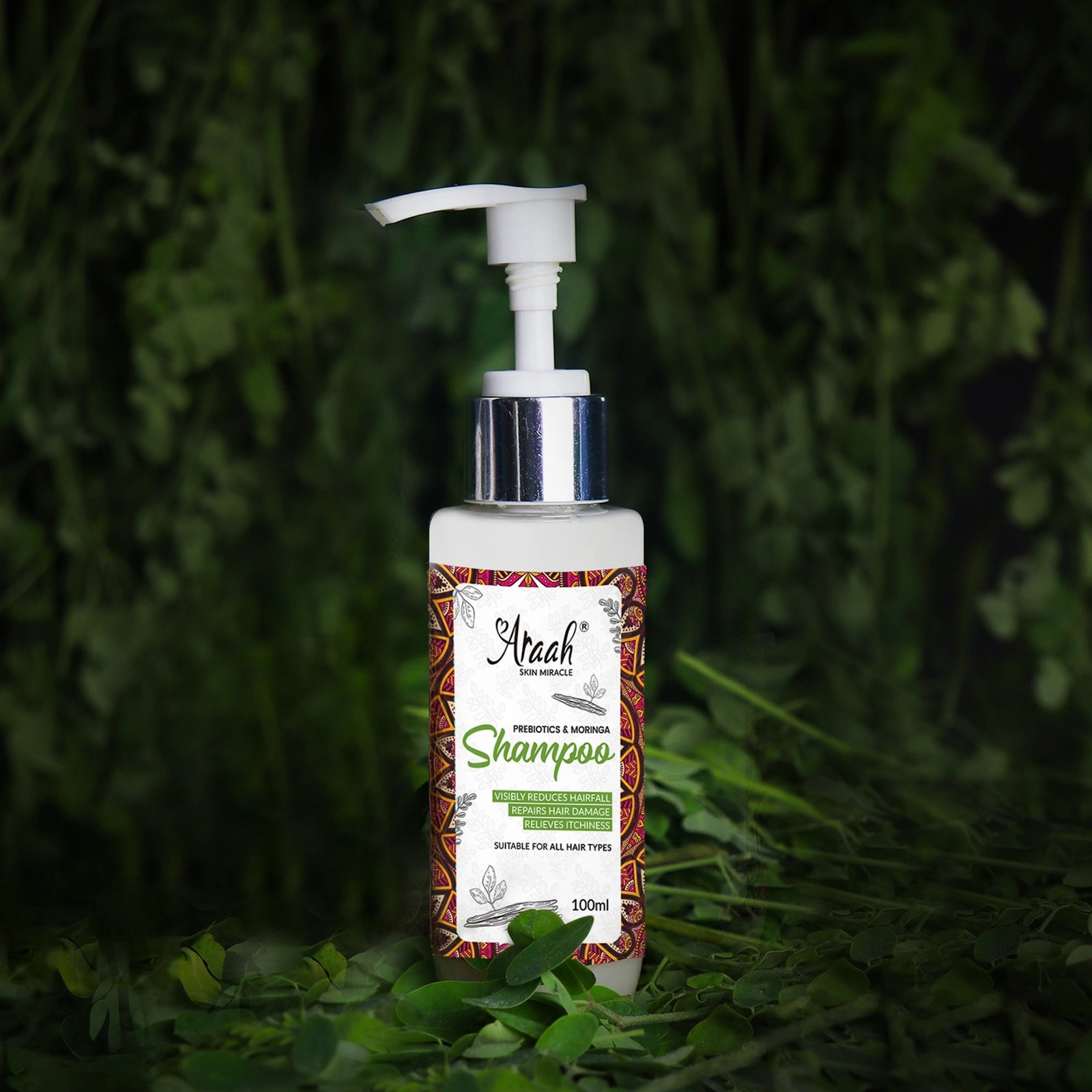 Araahs Moringa Prebiotics Shampoo