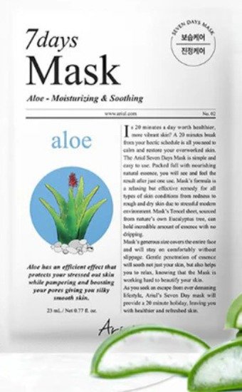 Ariul 7days Mask Aloe H