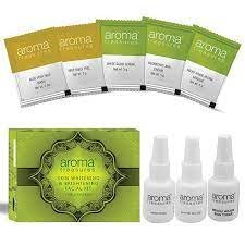 Aroma Treasures Skin Whitening & Brightening Facial Kit For Dry Skin