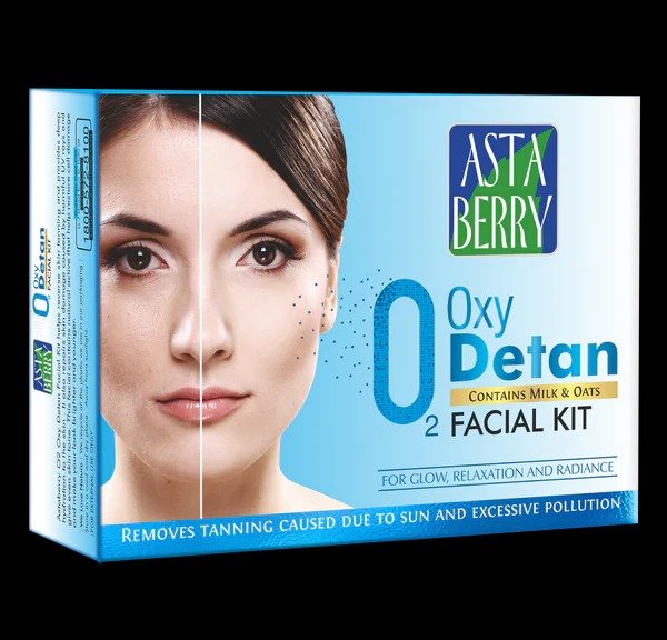 Astaberry Indulge O2 Oxy Detan Faical Kit