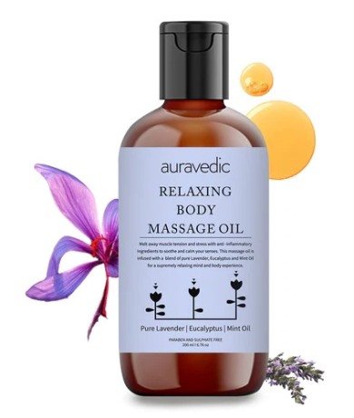 Auravedic Relaxing Body Massage Oil