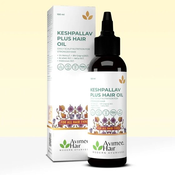 Avimee Herbal Keshpallav Plus Daily Hair Oil