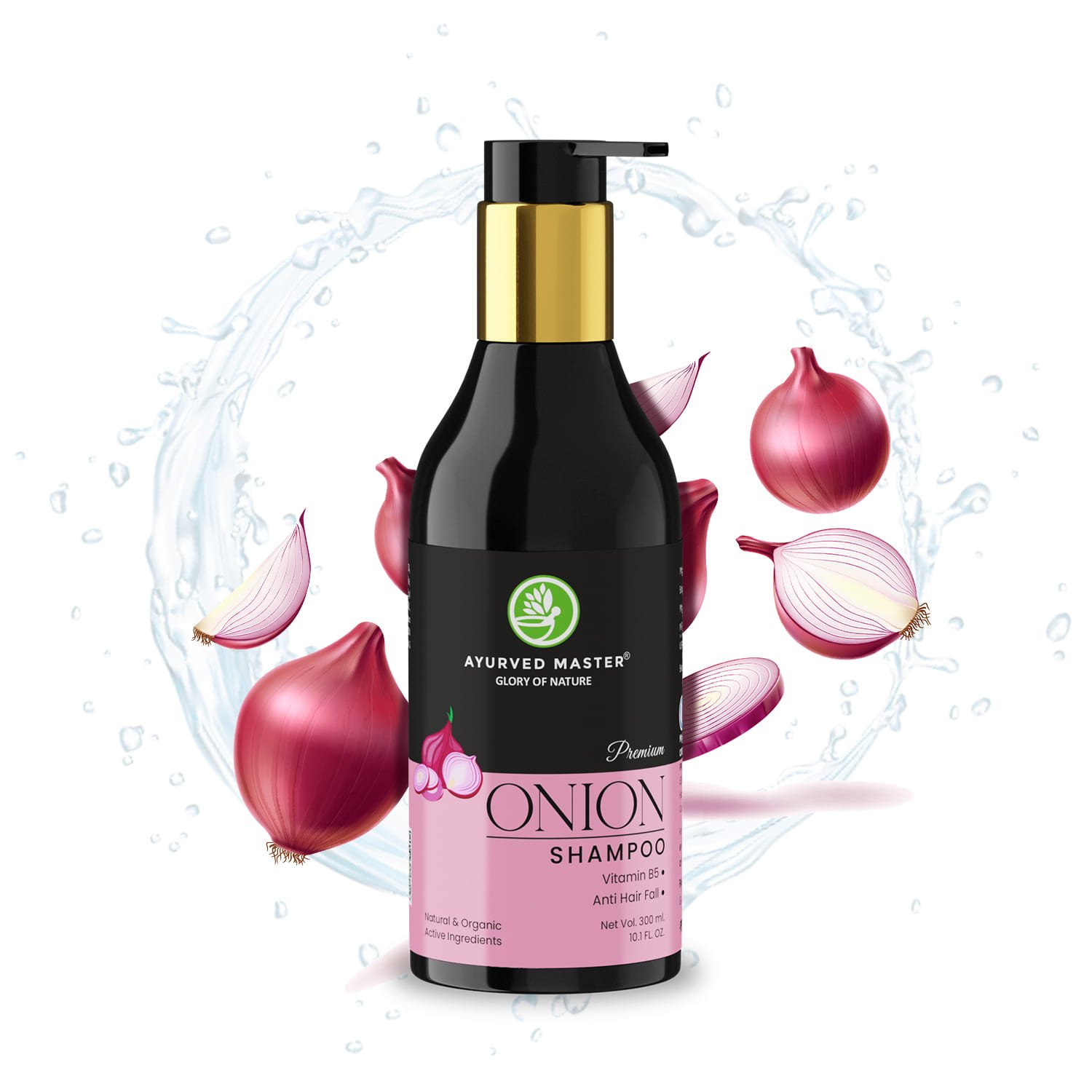 Ayurved Master Red Onion Black Seed Oil Shampoo