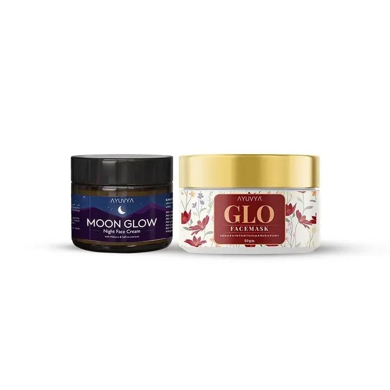 Ayuvya Moonglow & Glo Face Mask Combo Pack