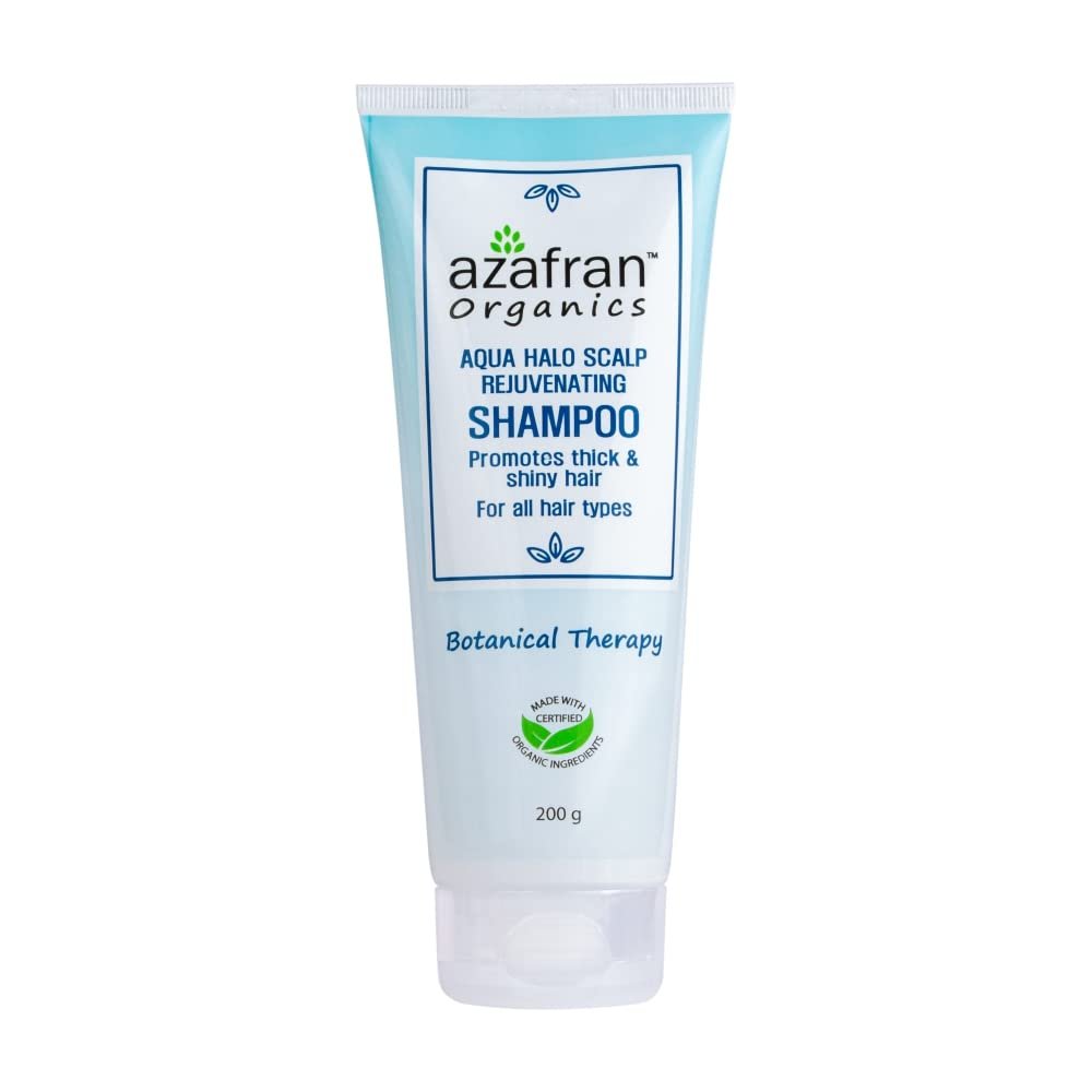 Azafran Organic Aqua Halo Scalp Rejuvenating Shampoo