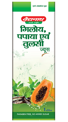  Baidyanath Giloy Papaya & Tulsi Juice  - Asli ayurveda 