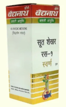 Baidyanath Sutshekhar Ras No.1 (Sw.Yu.) - Asli ayurveda 