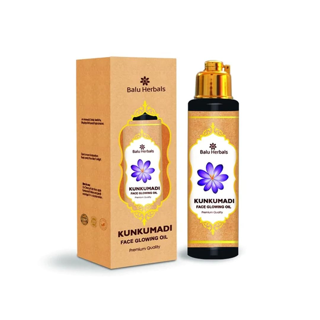 Balu Herbals - Kunkumadi Face Glowing Oil