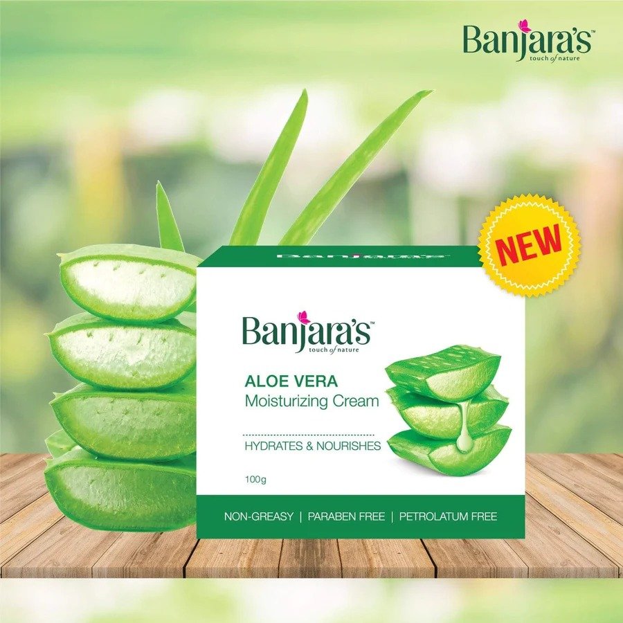 Banjara's Aloe Vera Moisturizing Cream