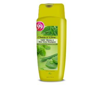 Banlabs Charm and Glow Tulsi Heena and Aloevera Shampoo