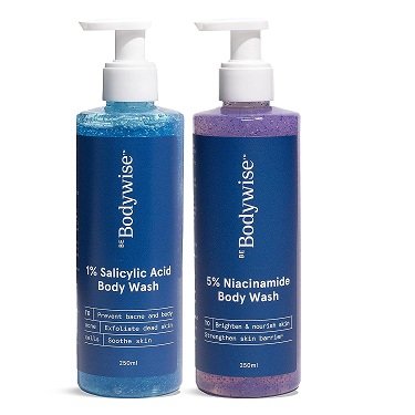 Be Bodywise 5% Niacinamide Body Wash & 1% Salicylic Acid Body Wash