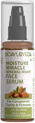 Bioayurveda Moisture Miracle Renewal Night Face Serum