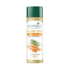 Biotique Carrot seed anti-ageing after-bath body oil