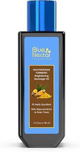 Blue Nectar Nalpamaradi Turmeric Brightening Massage Oil