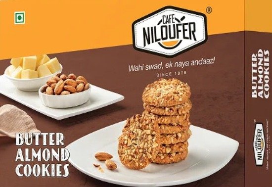 Cafe Niloufer Butter Almond Cookies