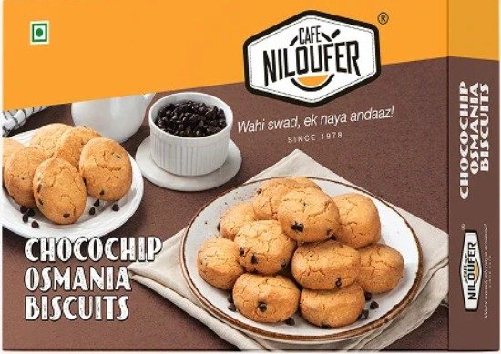 Cafe Niloufer Chocochip Osmania Biscuits