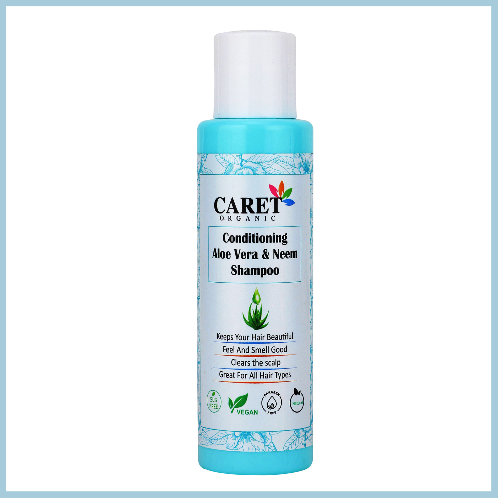 Caret Organic Conditioning Aloe Vera & Neem Anti Dandruff Shampoo