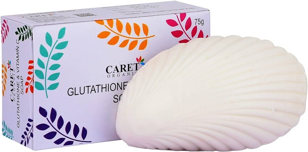 Caret Organic Glutathione & Vitamin C Skin Brightening Soap