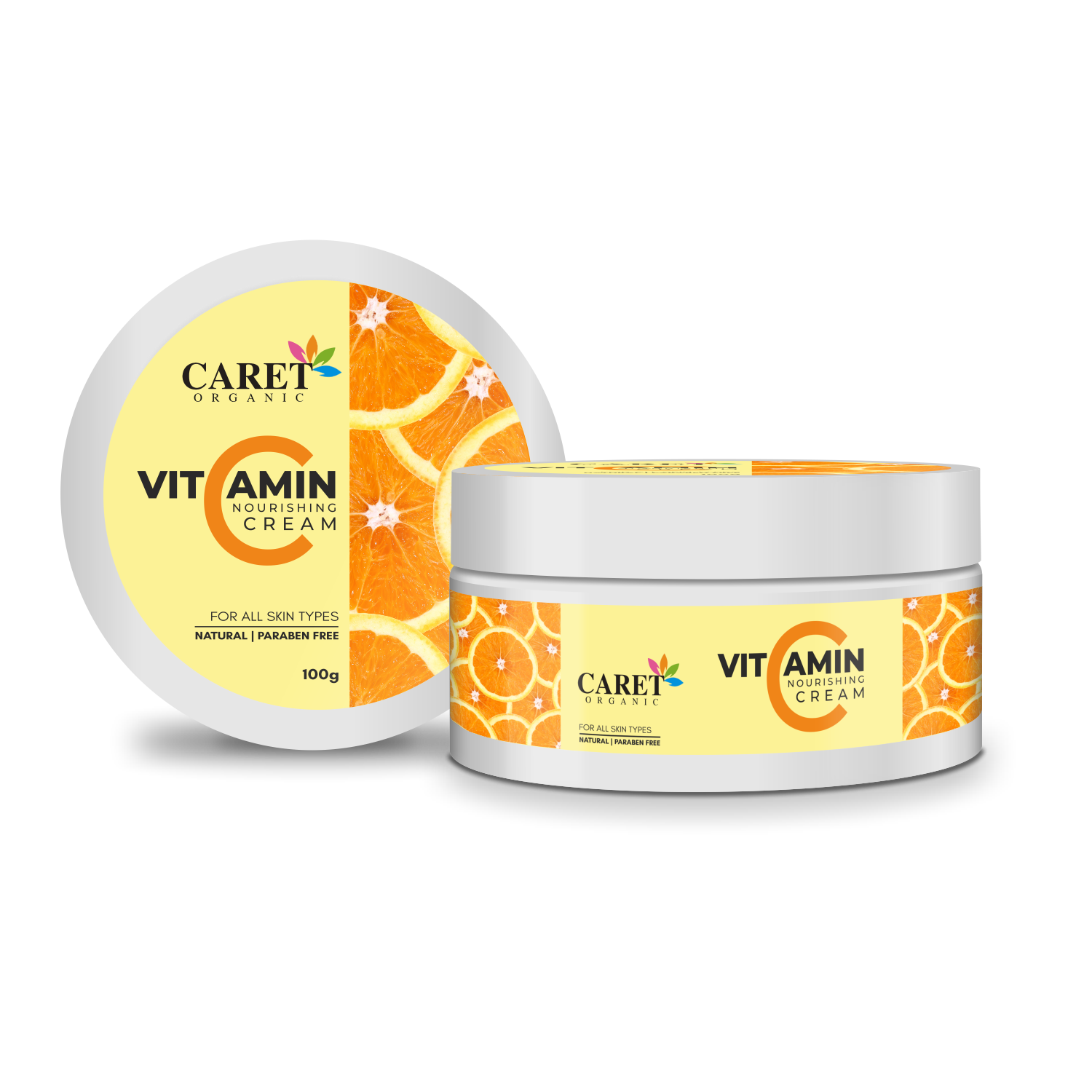 Caret Organic Vitamin C with Vitamin E Nourishing Cream