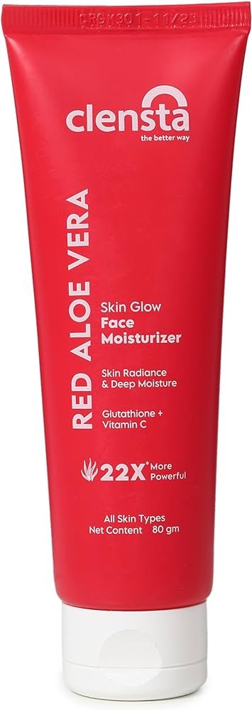 Clensta Red Aloe Vera Hydrating Face Moisturizer
