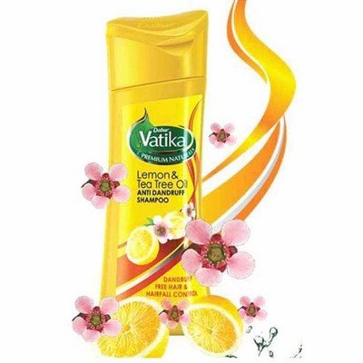 Dabur Vatika Lemon and Tea Tree Oil Anti Dandruff Shampoo