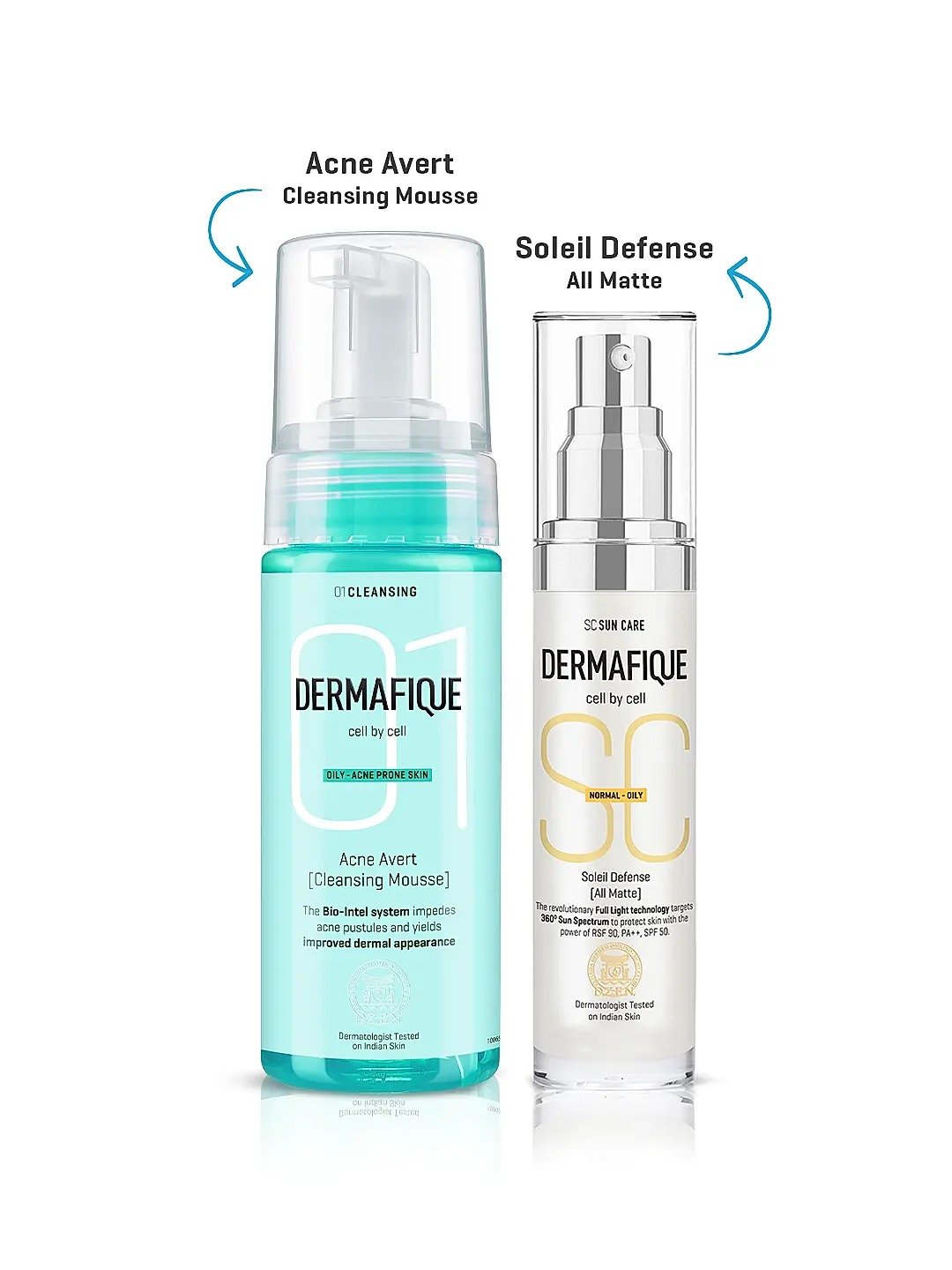 Dermafique Cleanse & Protect Combo