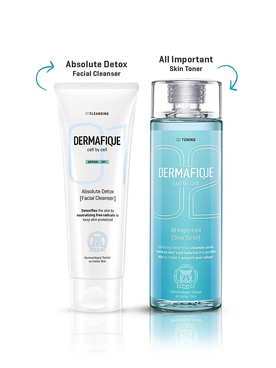 Dermafique Cleanse & Tone Combo