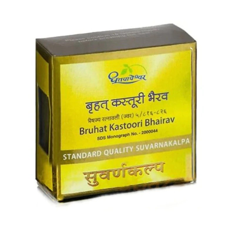 Dhootapapeshwar Bruhat Kastoori Bhairav Standard Quality tablets