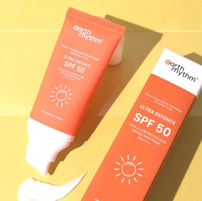Earth Rhythm Ultra Defence Hybrid Sunscreen Fluid - Spf 50