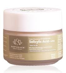 Earthraga Deep Cleansing with Gentle Care Salicylic Acid + Coffee Face Scrub