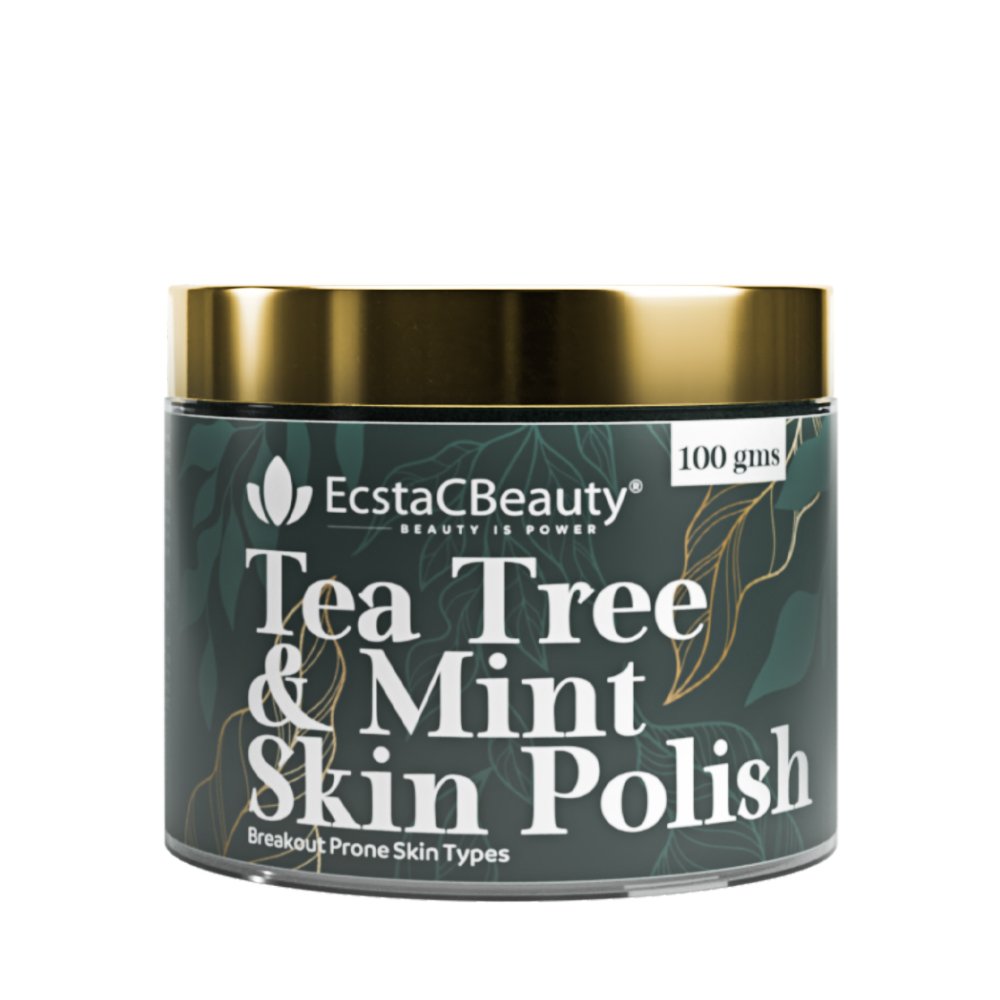 EcstaCBeauty Tea Tree & Mint Skin Polish