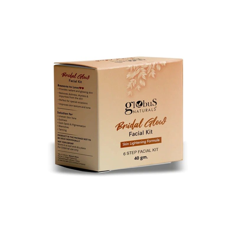 Globus Naturals Illuminating Bridal Glow 6 Step Facial Kit