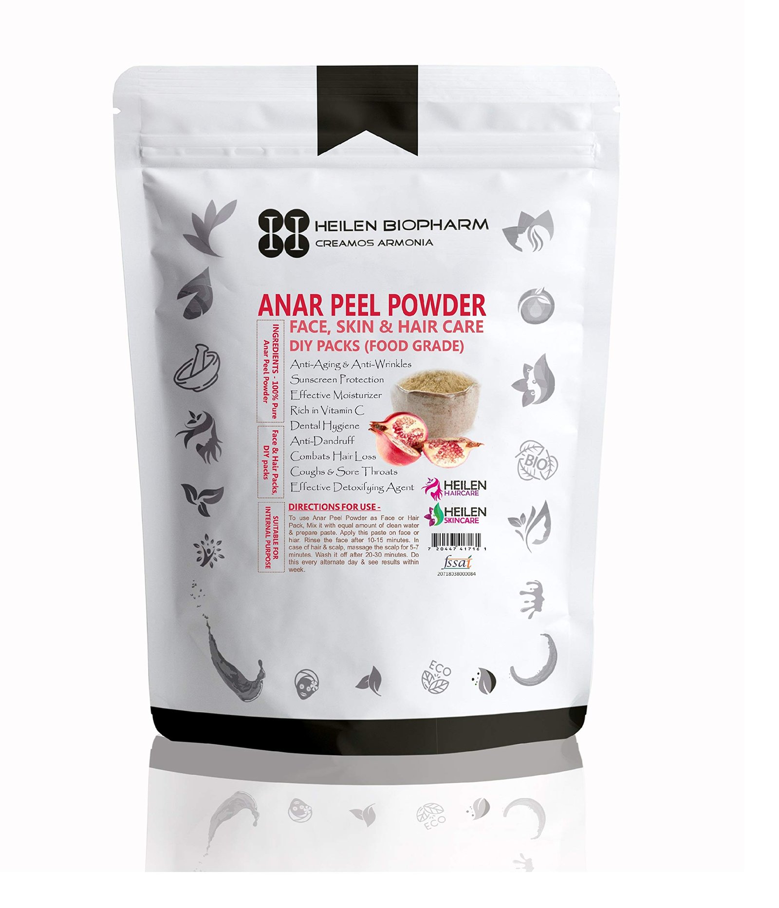 Heilen Biopharm Anar/Pomegranate Peel Powder