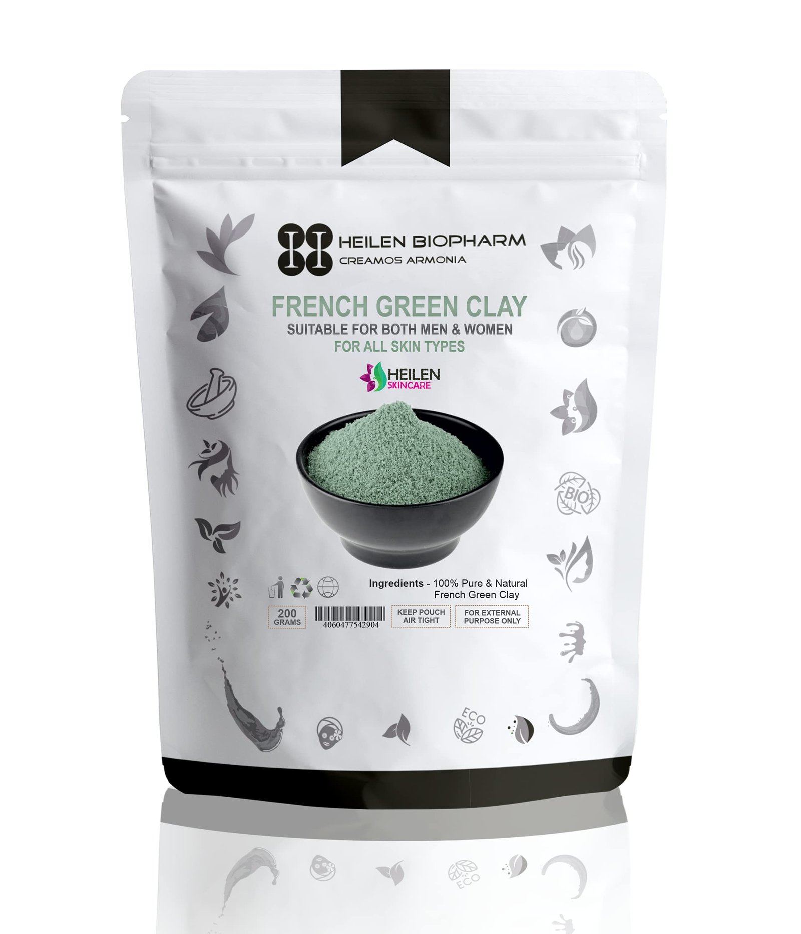 Heilen Biopharm French Green Clay