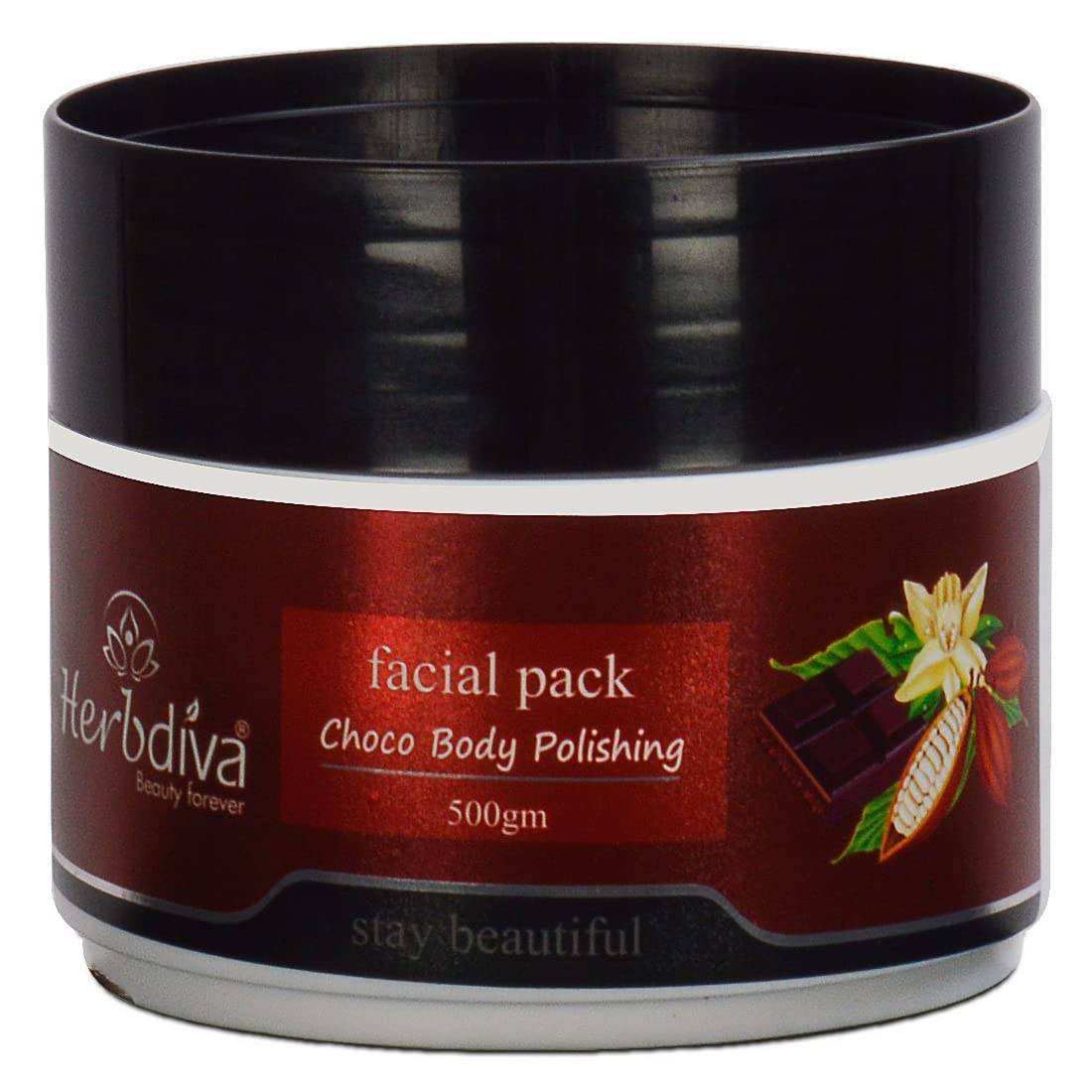 Herbdiva Choco Body Polishing Facial Pack