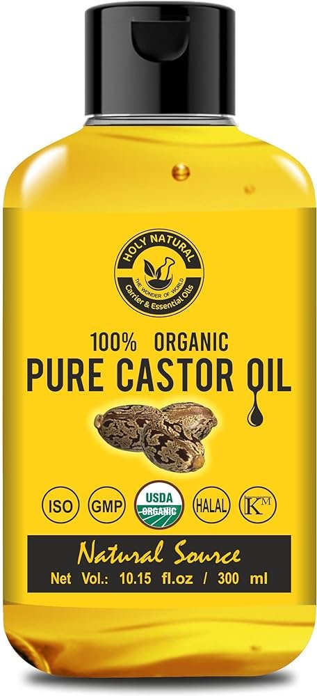 Holy Natural Organic Cold Pressed Castor Oil