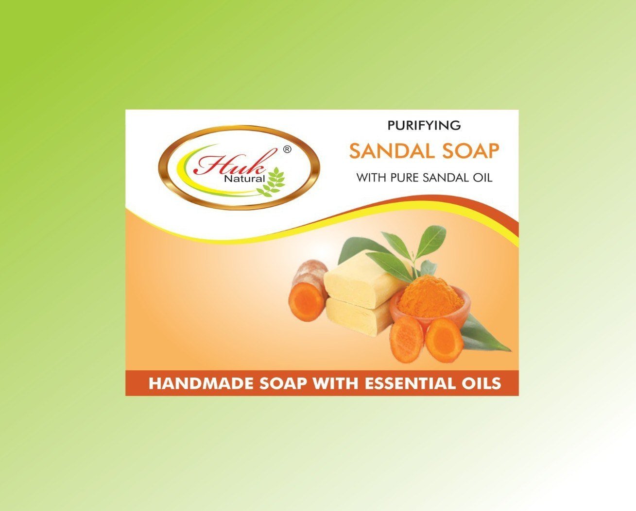 Huk Soap With Sandal Wood Oil