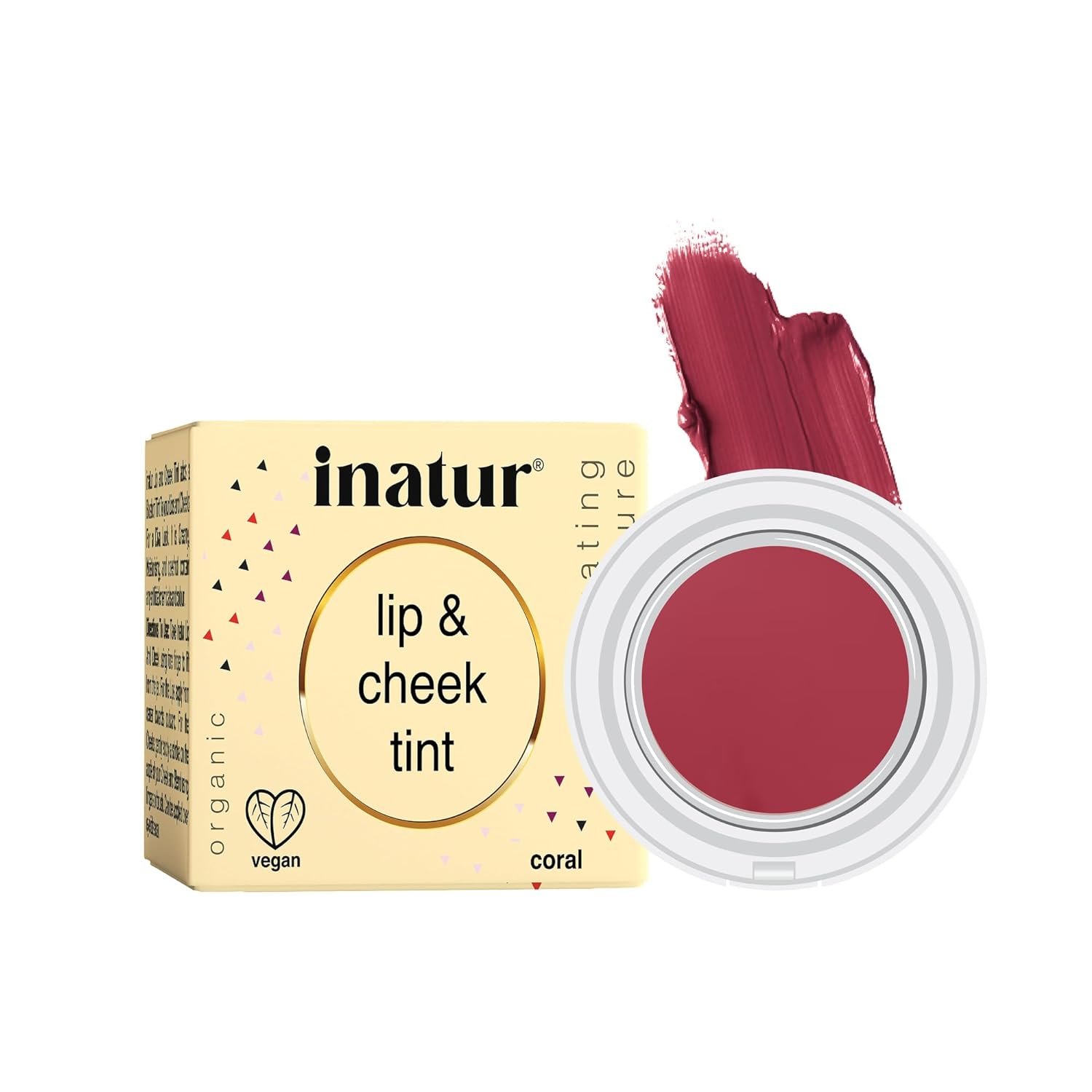 Inatur Lip & Cheek Tint - Cherry 