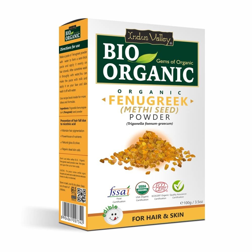 Indus Valley Bio Organic Fenugreek Methi Seed Powder