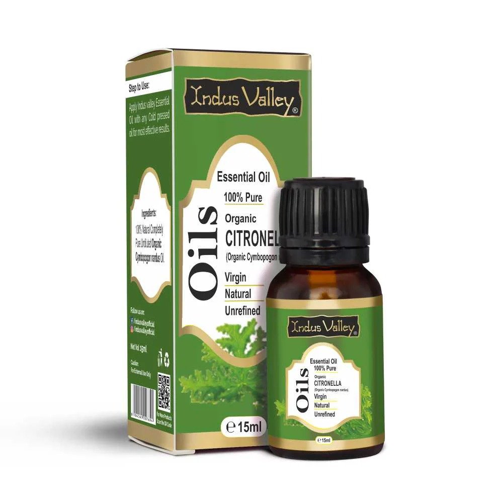 Indus Valley Pure & Organic Citronella Essential Oil
