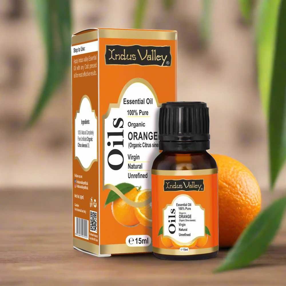 Indus Valley Pure & Organic Orange Essential Oil