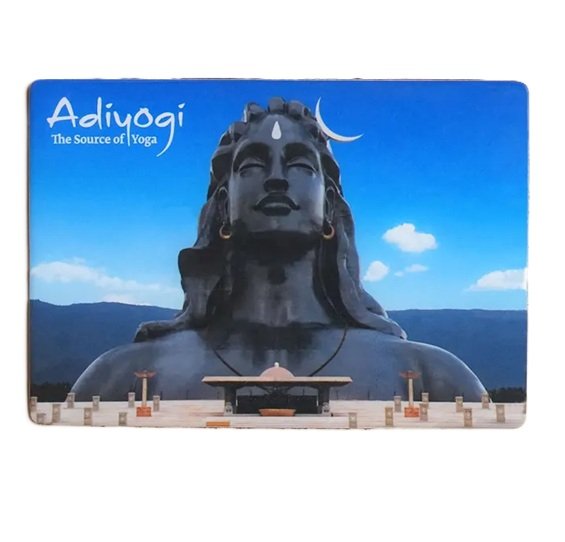Isha Life Adiyogi Fridge Magnet Big - Style 4