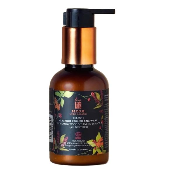 Isha Life All in 1 Organic Face Wash With Sandalwood Turmeric