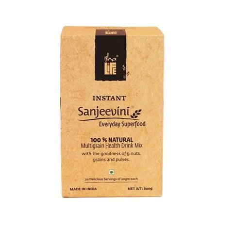 Isha Life Instant Sanjeevini Multigrain Health Drink Mix refill Pack