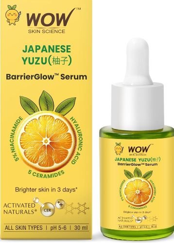 Wow Skin Science Japanese Yuzu & Vitamin C Brightening Face Serum