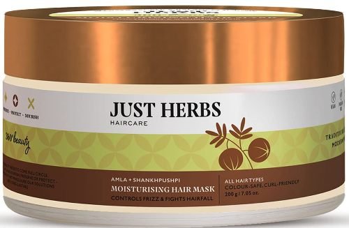 Just herbs Moisturising Hair Mask with Amla and Shankhpushpi